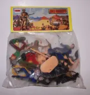 Davy Crockett Soldiers & Indians Playset Comansi El Heroe Del Alamo 60's