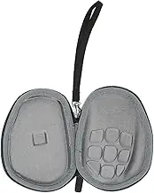 Jiawu Shockproof Waterproof Wireless Mouse Case with Hand Strap, Anti Scratch Anti Drop Mouse Storage Case, Lightweight Portable Hard Travel for MX Master Series
