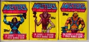 VINTAGE 3 Sealed Wax PACKS OF 1984 TOPPS MASTERS OF THE UNIVERSE Trading Cards