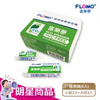 在飛比找momo購物網優惠-【FLOMO 富樂夢】環保無毒橡皮擦 白色標準型 ER-T2