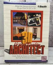 3D Virtual Reality Design Architect PC CD ROM Vintage Software 1997