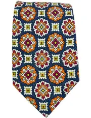 [Declic] Taranto Patterned Tie in Orange