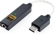 Ifi GO Link - DAC & Amplifier - USB-C to 3.5Mm Adapter - Improve Headphone So...