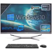 All IN One 27 " Curved I5 RAM 16gb SSD 480gb Windows 10 Pro Computer Aio PC Hard