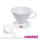 【圖騰咖啡】全新Hario V60 白色陶瓷圓錐濾杯(1~2杯用) VDC01W 可加購Hario VCF01圓錐濾紙