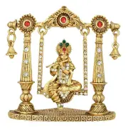 Indian Traditional Krishna Statue For Car Dashboard And Home V429