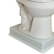 Lightweight & Discreet Toilet Riser: Fixes Standard Toilets Under 14 Inches