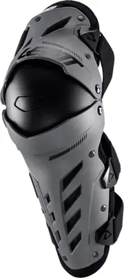 Leatt Dual Axis Knee and Shin Protectors, grey, Size 2XL for Men
