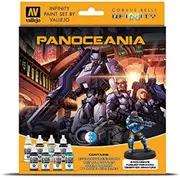 VALLEJO 70231 INFINITY PANOCEANIA EXCLUSIVE MINIATURE ACRYLIC PAINT SET 8 x 17ml