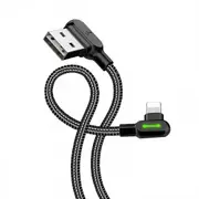 USB Fast Charging For iPhone Charger Cable 90 Degrees - 2 Pack