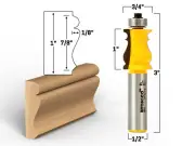 7/8" Picture Frame Molding Router Bit - 1/2" Shank - Yonico 16116