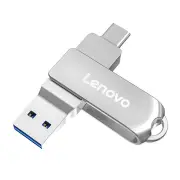 Lenovo SS360 Type-C & USB3.2 Flash Drive 256GB/128GB/64GB/32GB 150MB/s High Speed Metal Memory U Disk Pendrive Plug and