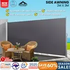 Side Awning Sun Shade Outdoor Blinds Retractable Privacy Screen Patio Backyard
