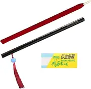 zolyet Bamboo Flute Woodwind Musical Instrume Beginner Learner Stude Practice Training Traditional Handmade Professional Bamboo Flutes Black