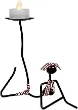 Whistling Kettle， 4pcs Decorative LED Candle Holder Candlestick Bikini Girl Home Desktop Ornament