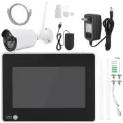 7in Wireless Wifi NVR Camera Waterproof Night Vis-ion Home Security Monitor Fit