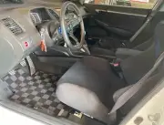 P2M F&R Checkered Flag Race Carpet Floor Mats for Honda Civic Sedan FA5 06-11 (for: Honda Civic)