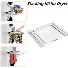Universal Adjustable Stacking Kit with Sliding Shelves & Clothes Hanger Rod AU