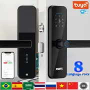 Electronic Door Lock / Smart Card / Password /Key Unlock / USB Emergency Charge