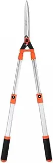 Hedge Trimmer, Heavy Hedge Trimmer, Secateurs, Manual Hedge Trimmer with Sharp Wavy Blades for Pruning Borders, Boxwood and Shrubs (Telescopic Size 79-113 cm) (Telescopic (79-113 cm))