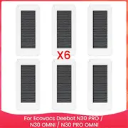 6 Pack Replacement HEPA Filter for Ecovacs Deebot N30 PRO / N30 OMNI / N30 PRO OMNI Robot Vacuum Acc As Shown