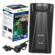 Turtle Tank Filter Aquarium Corner Internal Filter, 92GPH Low Water Level