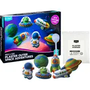 Art Star Mould and Paint Plaster Outer Space Adventures (6 Magnets)