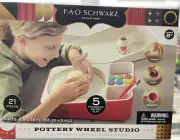FAO Schwarz Pottery Wheel Studio sculpting workshop