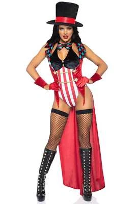 Leg Avenue Womens 4PC. Ring Mistress Costume