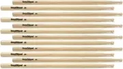 Goodwood US Hickory Drumsticks 6-pair - 2B - Wood Tip (5-pack) Bundle