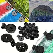50pcs Heavy Duty Lock Handle Plastic Clips for Sunshade Cloth, Greenhouse Shade, Windproof Tent, Fence Insect Proof Net - Camping Accessories