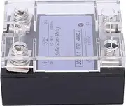 Eacam Solid State Relay High Temperature Resistant, One-Way Thyristor Output, 0 Current Turn Off, for Industrial Automation, Wide Voltage Control with High Power Output (4860Z)