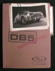 2010 RM Sotheby's London Auction James Bond 1964 Aston Martin DB5 Dossier