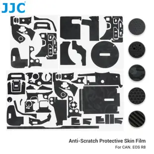 JJC SS-EOSR8 佳能相機包膜 Canon EOS R8 相機專用 3M無痕膠防刮裝飾保護貼紙