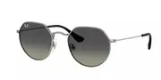 Ray-Ban Kids RJ9565S Junior Jack 200/11 Kids' Sunglasses Gunmetal Size 47