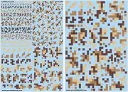Green Stuff World Water Slide Decal Digital Desert Camo Plastic Model Decal GSWD-2395