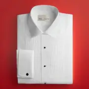 Neil Allyn Fitted Tux Shirt 100% Cotton 1/4" Pleats French Cuffs XL Laydown New