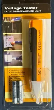 TWO - AC Voltage Tester Non-contact With Light