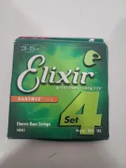 Elixir 14102 Nanoweb Electric 4-String Bass Heavy, Extra Long Scale .50 - .105