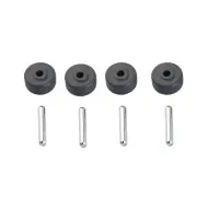 2 Set Front Roller Wheels For Shark NV350 /NV351 Vacuum Cleaner Household Supply