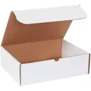 13" X 10" X 4" White Literature Mailers (50 Per Bundle)