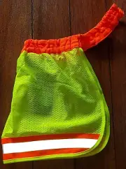 Neck Sun Shield for Hard Hat Hi-Visibility Mesh Lime New