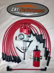 SB Mopar HEI Distributor RED Ready To Run Chrysler Dodge Kit 273 318 340 360