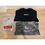 SUPREME 23 A/W BOX LOGO HOODIE SWEATSHIRT 黑/灰 S/M SMALL LOGO