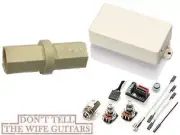 EMG HZ H4A PASSIVE IVORY HUMBUCKER GUITAR PICKUP SHORT SHAFT POTS (EMG HEX TOOL)