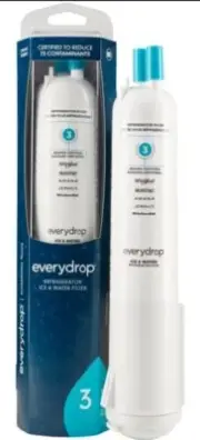 2 X Genuine Εverydrop Every Drop Refrigerator Ice & Water Filter 3 ΕDR3RXD1