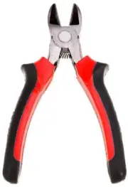 Mini 4⅜-inch Diagonal Cutter with Return Spring and Rubber Grip Handle