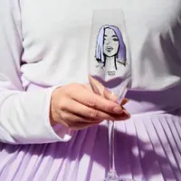 在飛比找momo購物網優惠-【KOSTA BODA】時尚都會女伶系列 香檳杯2入組-時尚