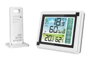 Wireless Weather Station Indoor Outdoor Thermometer Digital Humidity Monitor