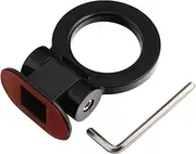 xinyee Universal Trailer Hook Sticker Car Styling Decoration Auto Rear Front Trailer Simulation Racing Ring Vehicle Towing Hook ABS Paste Type